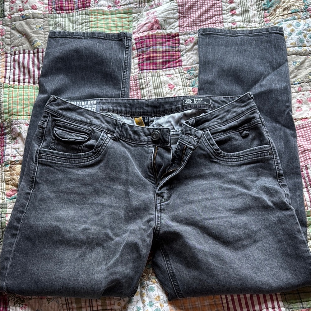 Stylish Gray Denim Jeans